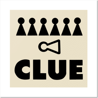 Clue horror Posters and Art